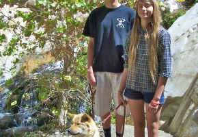 Mika with Chad & Jeanne Exploring Surprise Canyon 335.jpg