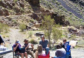 Lunch at Clair Camp (MIne) in Pleasant Canyon 720.jpg