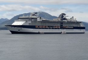 Our ship Celebrity MIllennium. We disembark at Icy Straight Point Alaska.jpg