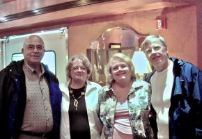 In Anchorage after dinner, Rouel Fernandez, Linda Corcoran (Foster), Mary & John Connor.jpg