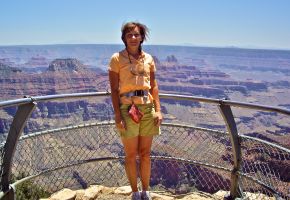 Cindy on North Rim Grand Canyon.jpg